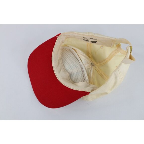 Vintage 70s Distressed Conway Twitty Country Music Roped Strapback Hat Cap USA - Picture 11 of 12